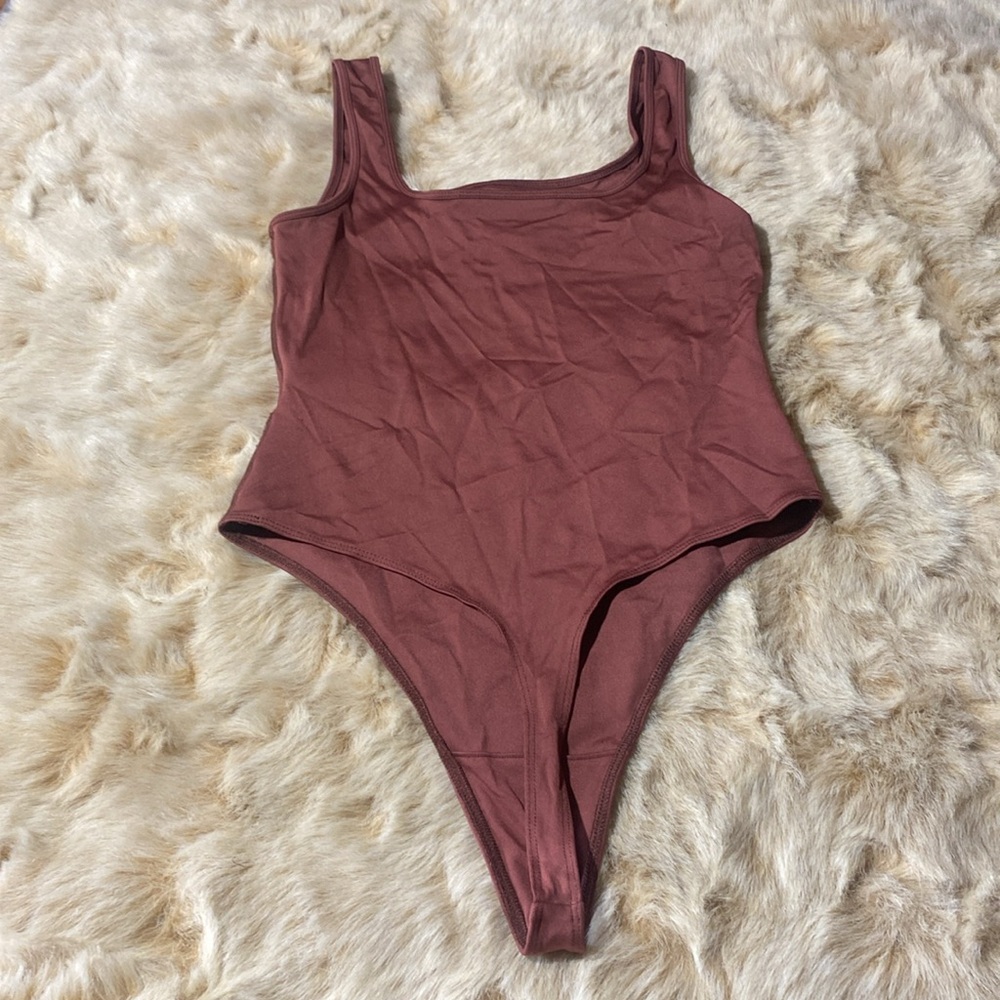 October’s Very Own OVO Tank Bodysuit small brurgundy good condition Drake - Picture 7 of 7